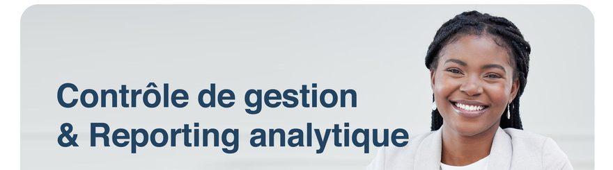 Visuel officiel de la formation Contrôle de gestion & Reporting analytique