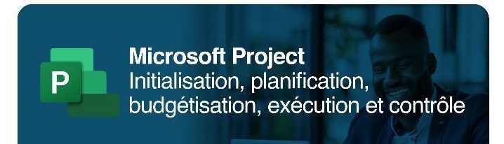 Visuel officiel de la formation Microsoft Project