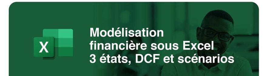 Visuel officiel de la formation Modélisation financière sous Excel